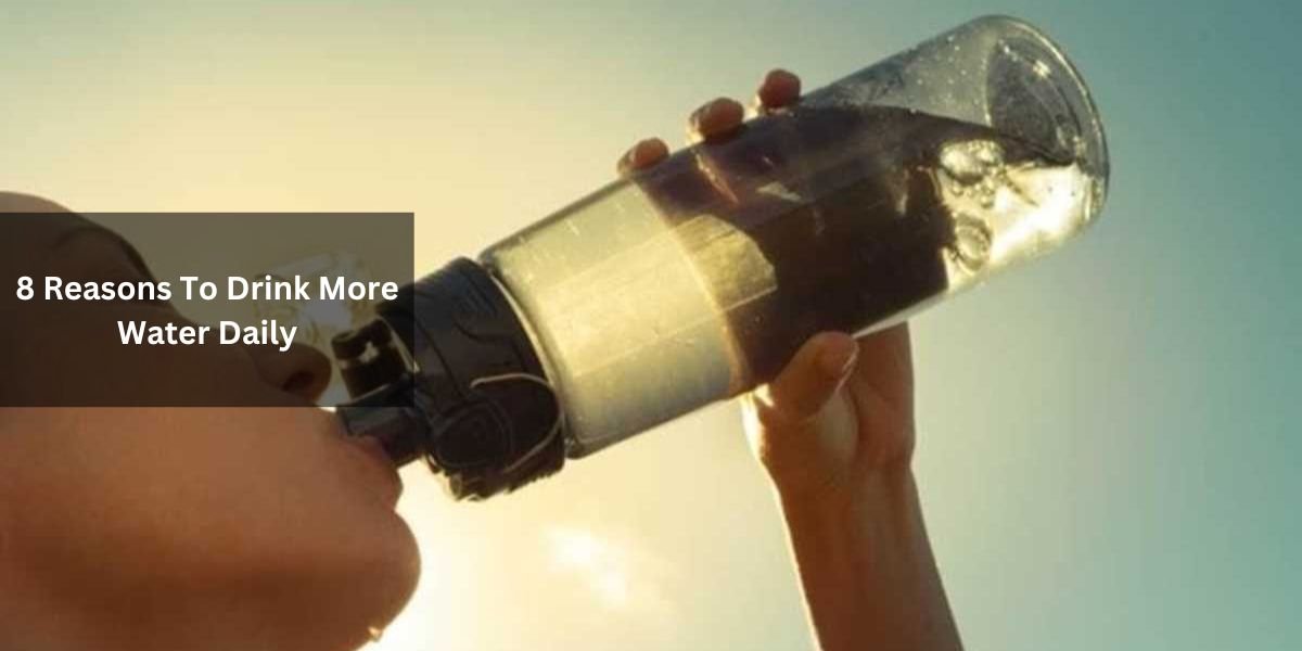 8 Reasons To Drink More Water Daily