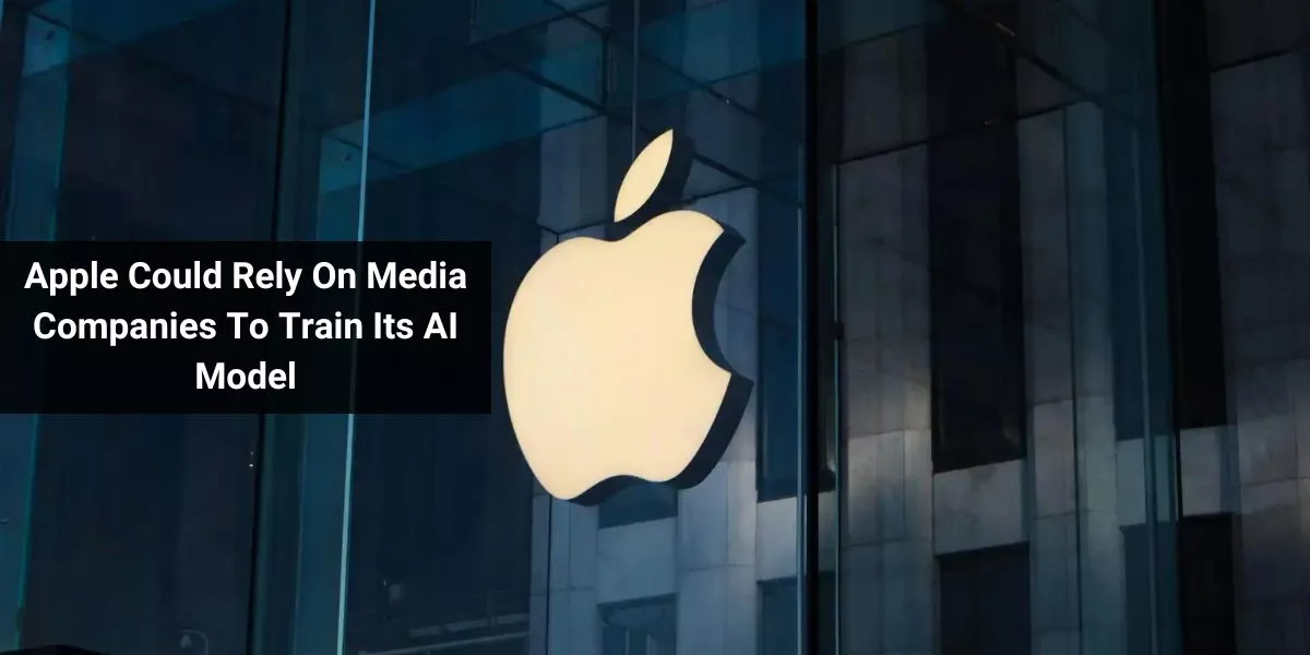 Apple Could Rely On Media Companies To Train Its AI Model