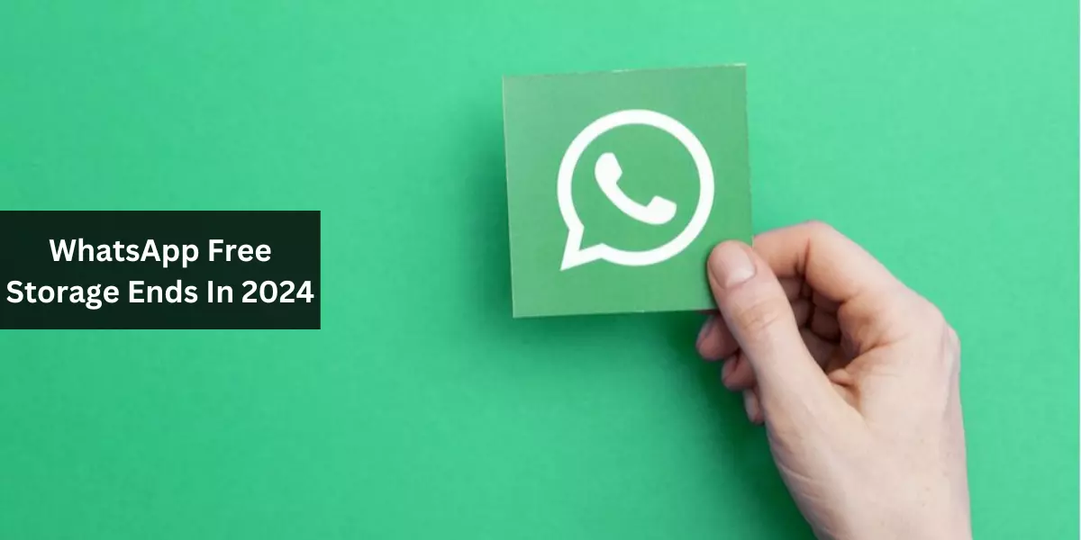 WhatsApp Free Storage Ends In 2024